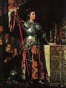 Jean Auguste Dominique Ingres Joan of Arc at the Coronation of Charles VII. oil